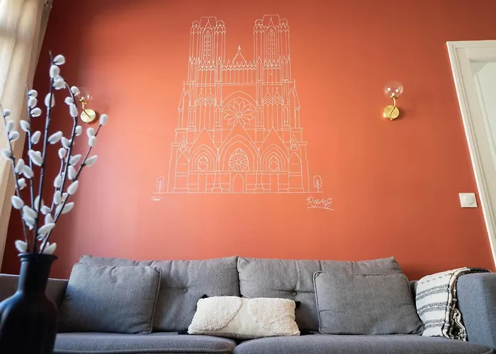 Lägenhet Royal Barbatre - Cathedral - Basilica Reims